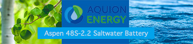 Aquion 48S-2.2 saltwater battery specifications